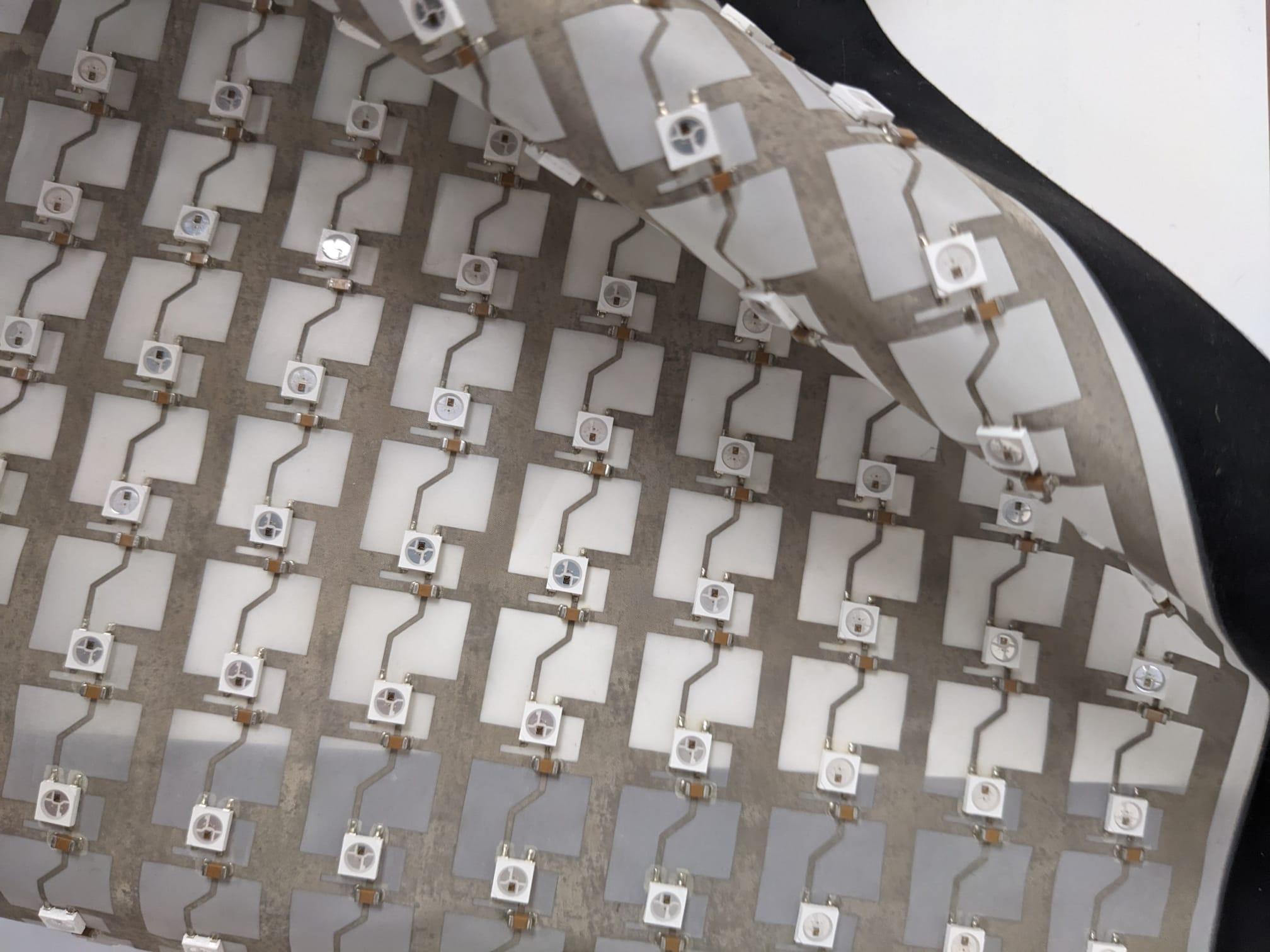 Neltex patented fabric-based circuit technology